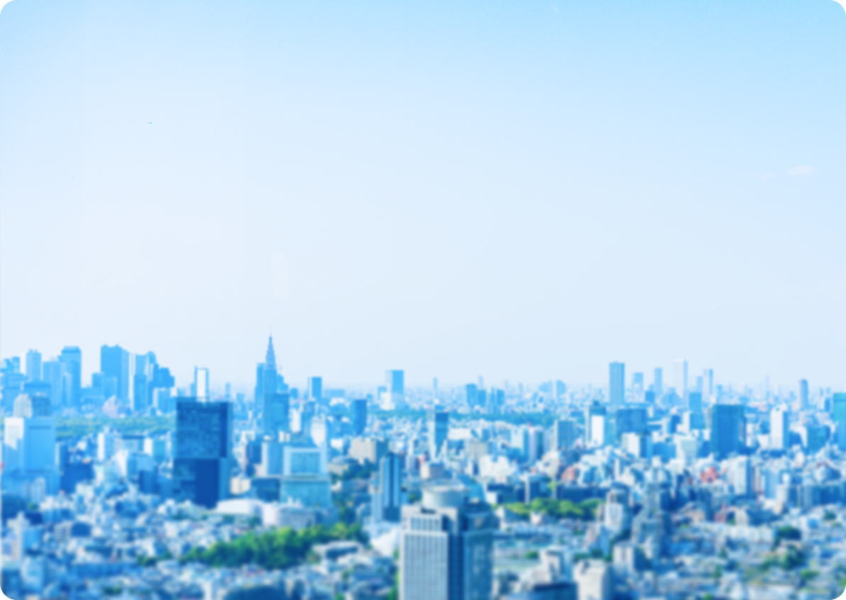 都市の風景をぼかした背景イメージ